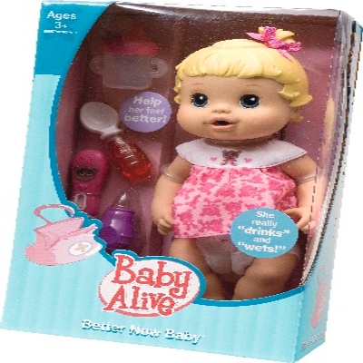 Muñeca baby alive 2025 bebita tiene fiebre hasbro